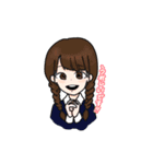 使いやすい！可愛い女の子♡スタンプ（個別スタンプ：5）