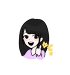 使いやすい！可愛い女の子♡スタンプ（個別スタンプ：12）