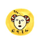 ヒツジっぽいヒト（個別スタンプ：6）