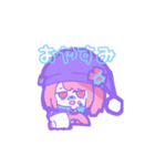 日常プラス女子ver.1（個別スタンプ：3）