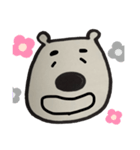 くまのつよしくん（個別スタンプ：3）