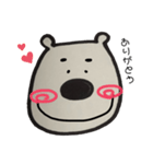 くまのつよしくん（個別スタンプ：4）