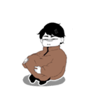 すぐにふざける男の子（個別スタンプ：8）