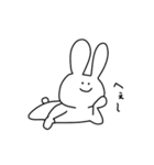 インドア系うさぎ（個別スタンプ：15）