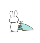 インドア系うさぎ（個別スタンプ：18）