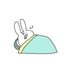 インドア系うさぎ（個別スタンプ：20）