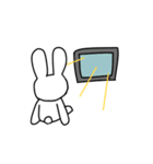 インドア系うさぎ（個別スタンプ：22）
