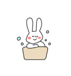 インドア系うさぎ（個別スタンプ：25）