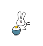 インドア系うさぎ（個別スタンプ：26）