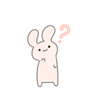 ただのうさぎのスタンプ2（個別スタンプ：2）