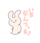 ただのうさぎのスタンプ2（個別スタンプ：16）