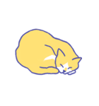 ころがるねこ（個別スタンプ：1）