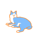 ころがるねこ（個別スタンプ：3）