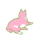 ころがるねこ（個別スタンプ：6）