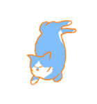 ころがるねこ（個別スタンプ：7）