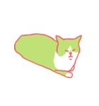 ころがるねこ（個別スタンプ：16）
