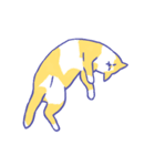 ころがるねこ（個別スタンプ：17）
