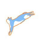 ころがるねこ（個別スタンプ：19）
