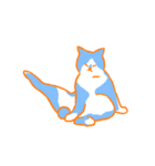 ころがるねこ（個別スタンプ：23）