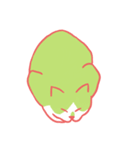 ころがるねこ（個別スタンプ：24）