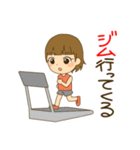走る人のためのスタンプ（個別スタンプ：26）