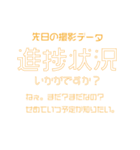カメラマンとモデルの連絡用 納品編（個別スタンプ：7）