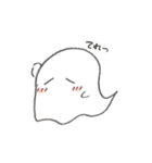しろいおばけのきもち（個別スタンプ：28）