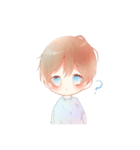 ゆる〜い男の子スタンプ（文字大）（個別スタンプ：9）