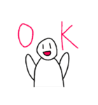 ケッピーな人（個別スタンプ：2）
