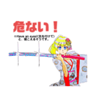 頑張る巫女お姉さんと愉快なお友達 3（個別スタンプ：7）