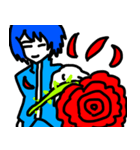 苦悩の薔薇2（個別スタンプ：9）