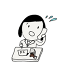 ちゃんこのゆるスタンプ (その1)（個別スタンプ：34）