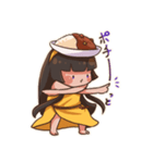 楽しいカレーちゃん（個別スタンプ：7）