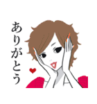 モデル風女子 日常用語（個別スタンプ：15）