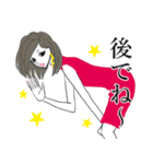 モデル風女子 日常用語（個別スタンプ：20）