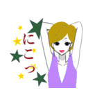 モデル風女子 日常用語（個別スタンプ：30）