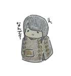 荒ぶる青いガール（個別スタンプ：2）