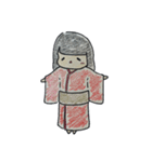 荒ぶる青いガール（個別スタンプ：15）