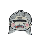 荒ぶる青いガール（個別スタンプ：19）