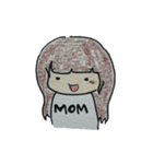荒ぶる青いガール（個別スタンプ：31）