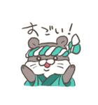 サイカチグマと愉快な仲間たち（個別スタンプ：18）