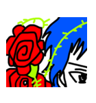 苦悩の薔薇（個別スタンプ：4）