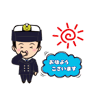 海上自衛官用（女性海士）日常パック（個別スタンプ：1）