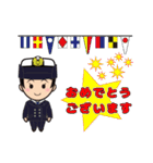 海上自衛官用（女性海士）日常パック（個別スタンプ：12）