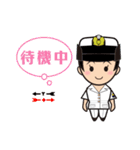 海上自衛官用（女性海士）日常パック（個別スタンプ：38）