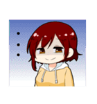 日常で使えそうなあかりちゃんスタンプ（個別スタンプ：40）
