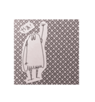 おばけかぶり、キリトリ編（個別スタンプ：1）
