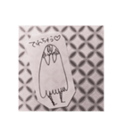 おばけかぶり、キリトリ編（個別スタンプ：7）