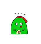 怪獣になりたいおばけちゃん（個別スタンプ：7）