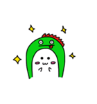 怪獣になりたいおばけちゃん（個別スタンプ：11）